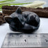 Silver Sheen Obsidian Sleeping Cat 5cm