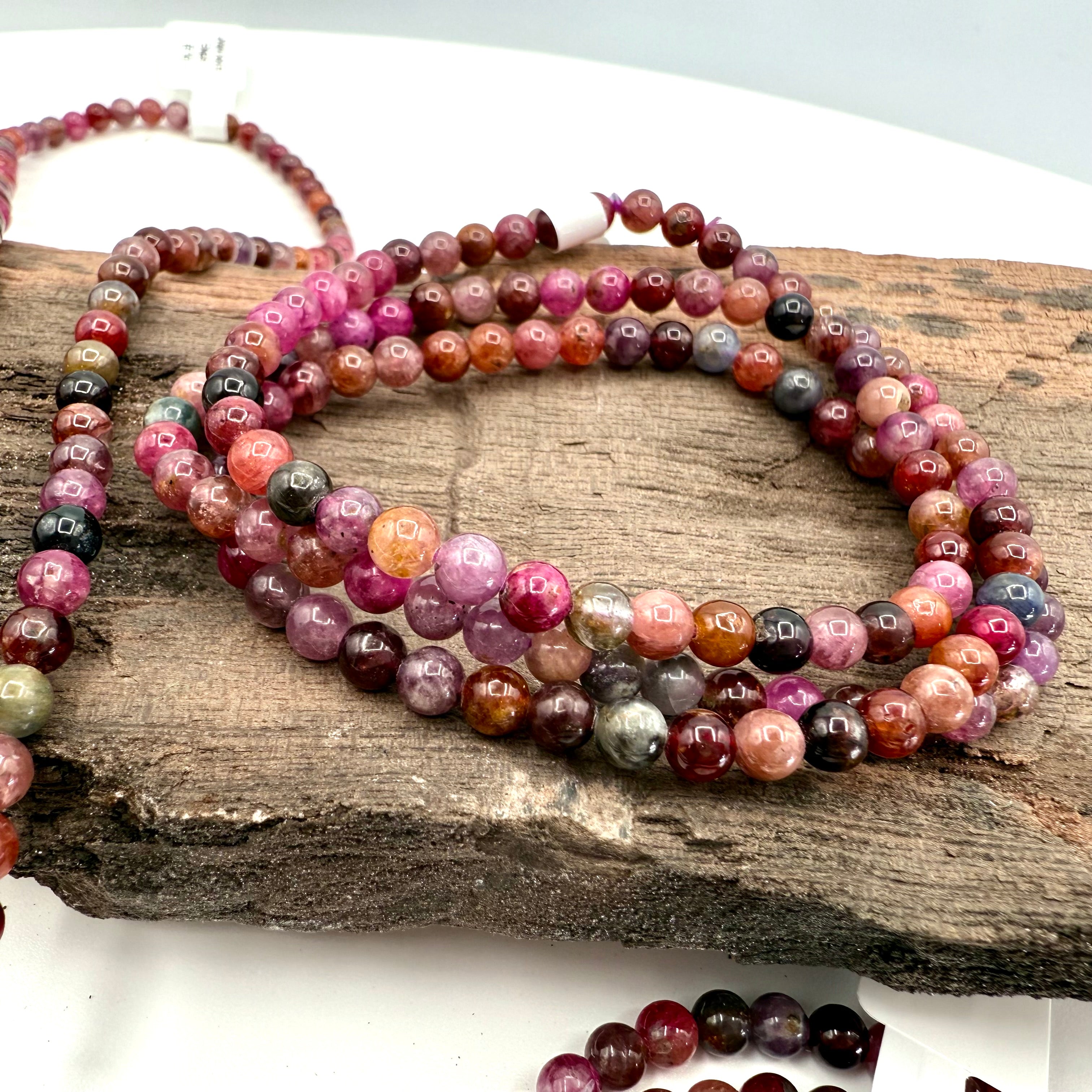 Spinel Wrap 5mm Bracelet/Necklace [DL33]