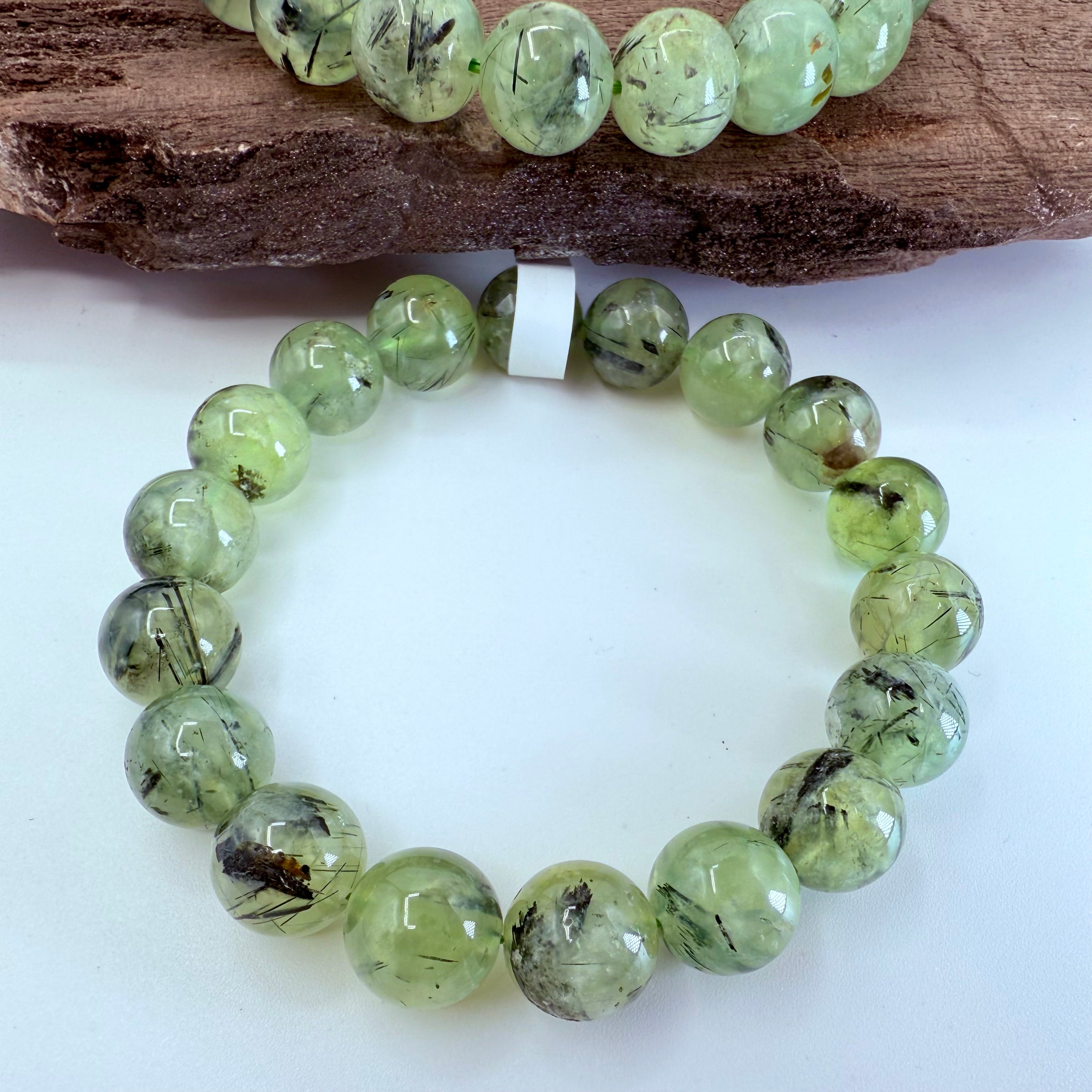 Prehnite 11mm Bracelet [QY20]