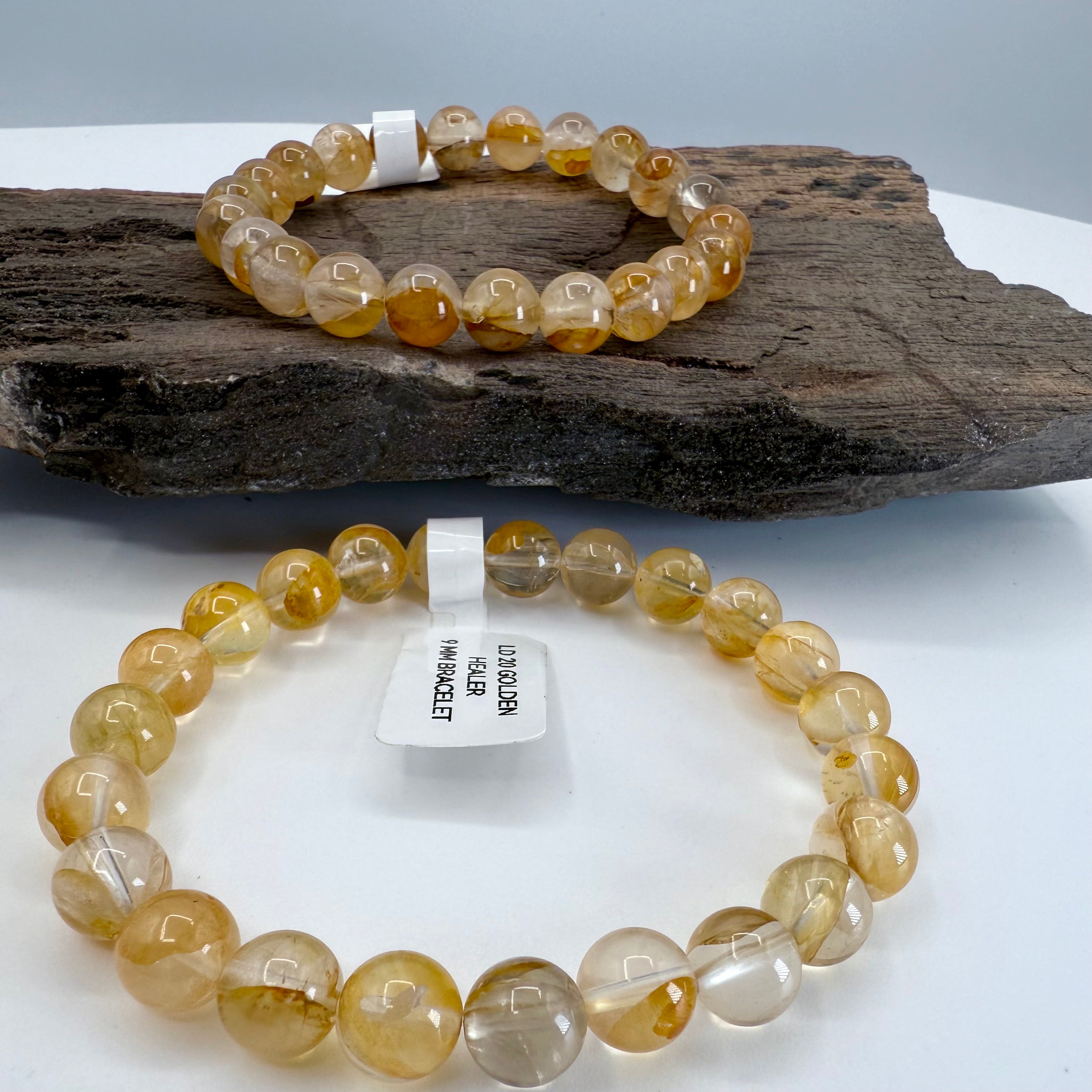 Golden Healer 8mm Bracelet [LD20]