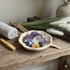 Mexican Travertine Scalloped Bowl 10 cm