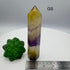 Yellow & Purple Fluorite Towers
