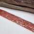 Red Jasper Star 6mm Bead Strand