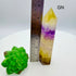 Yellow & Purple Fluorite Towers