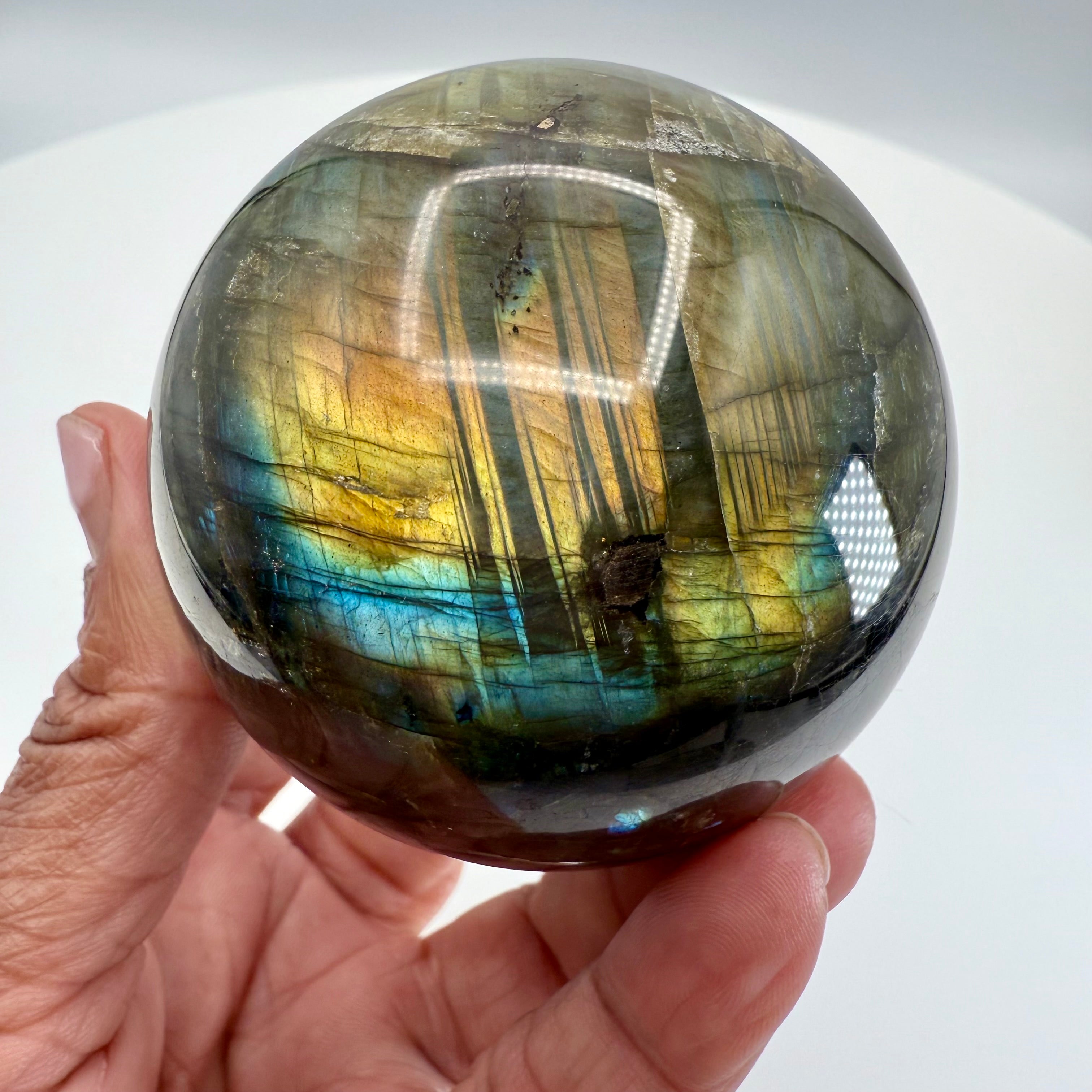 Labradorite Sphere 67mm