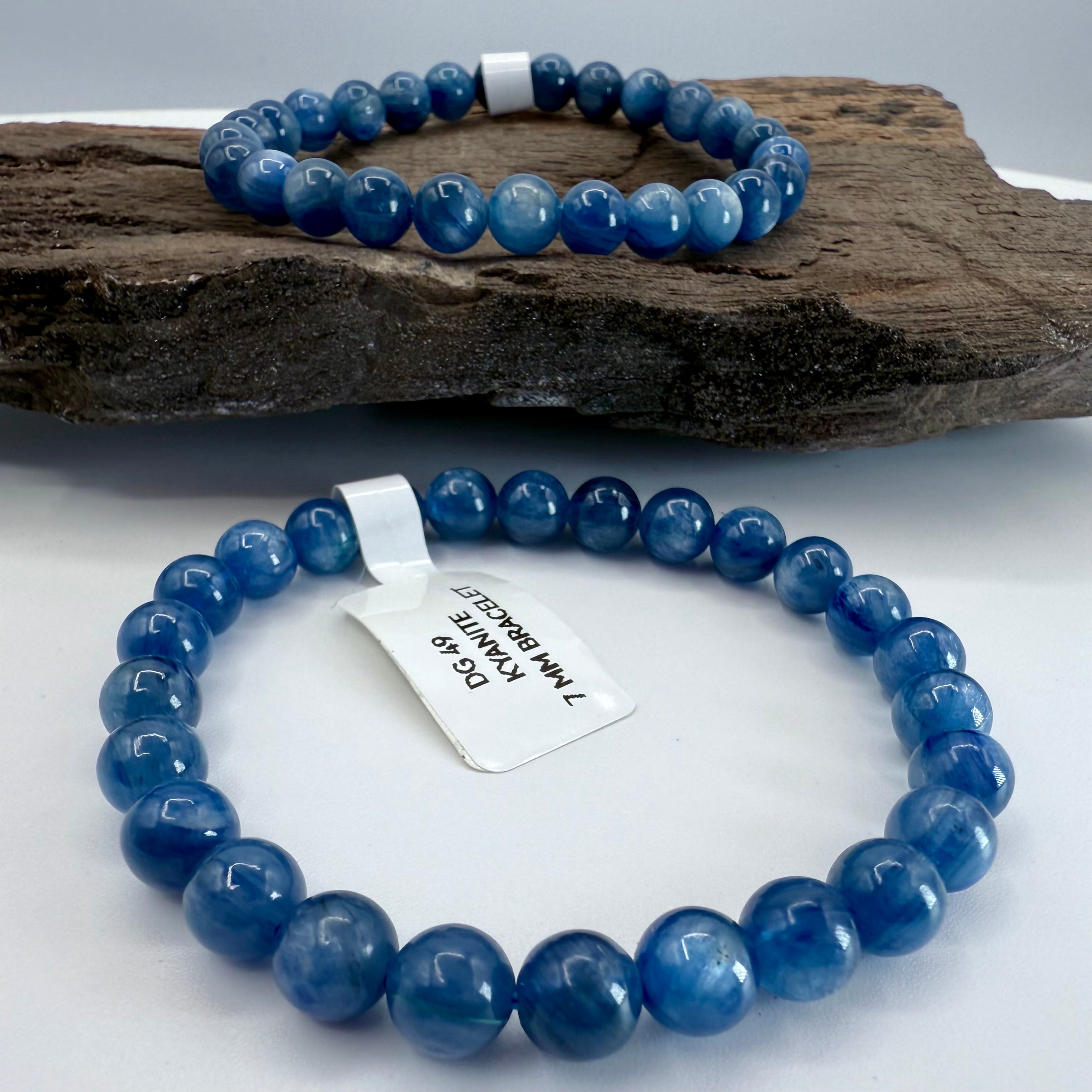 Kyanite  7mm Bracelet [DG49]