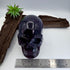 Gemmy Lithium Mica Lepidolite 5 inch Skull [RX799]