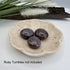 Mexican Travertine Scalloped Bowl 10 cm