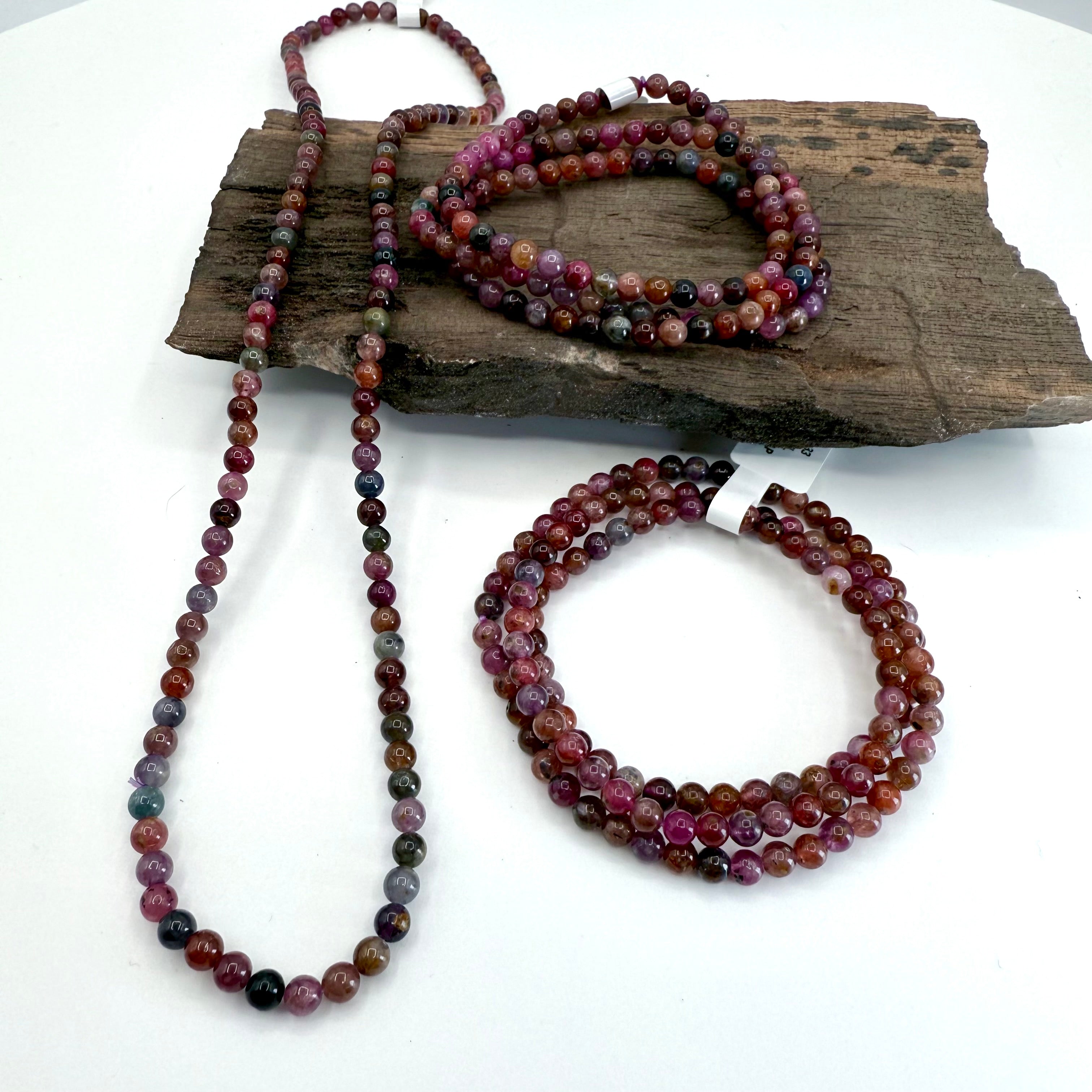 Spinel Wrap 5mm Bracelet/Necklace [DL33]