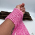 Hot Pink Selenite Bead Strand 8mm Round [XY26]
