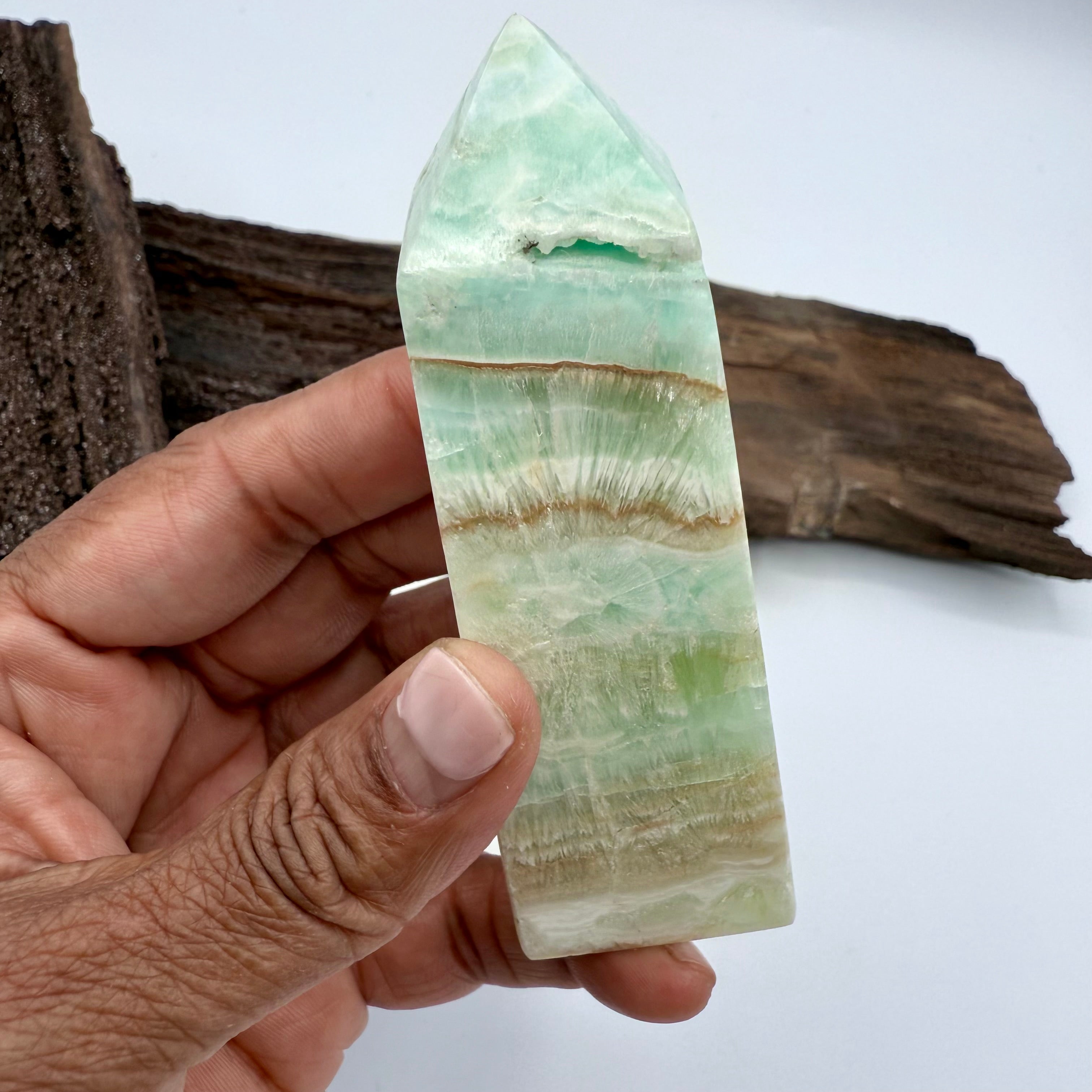 Carribean Calcite Tower - 9.5cm