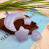 Turkish Blue Chalcedony 4pce Pocket Set Intuitively Picked (GF40)