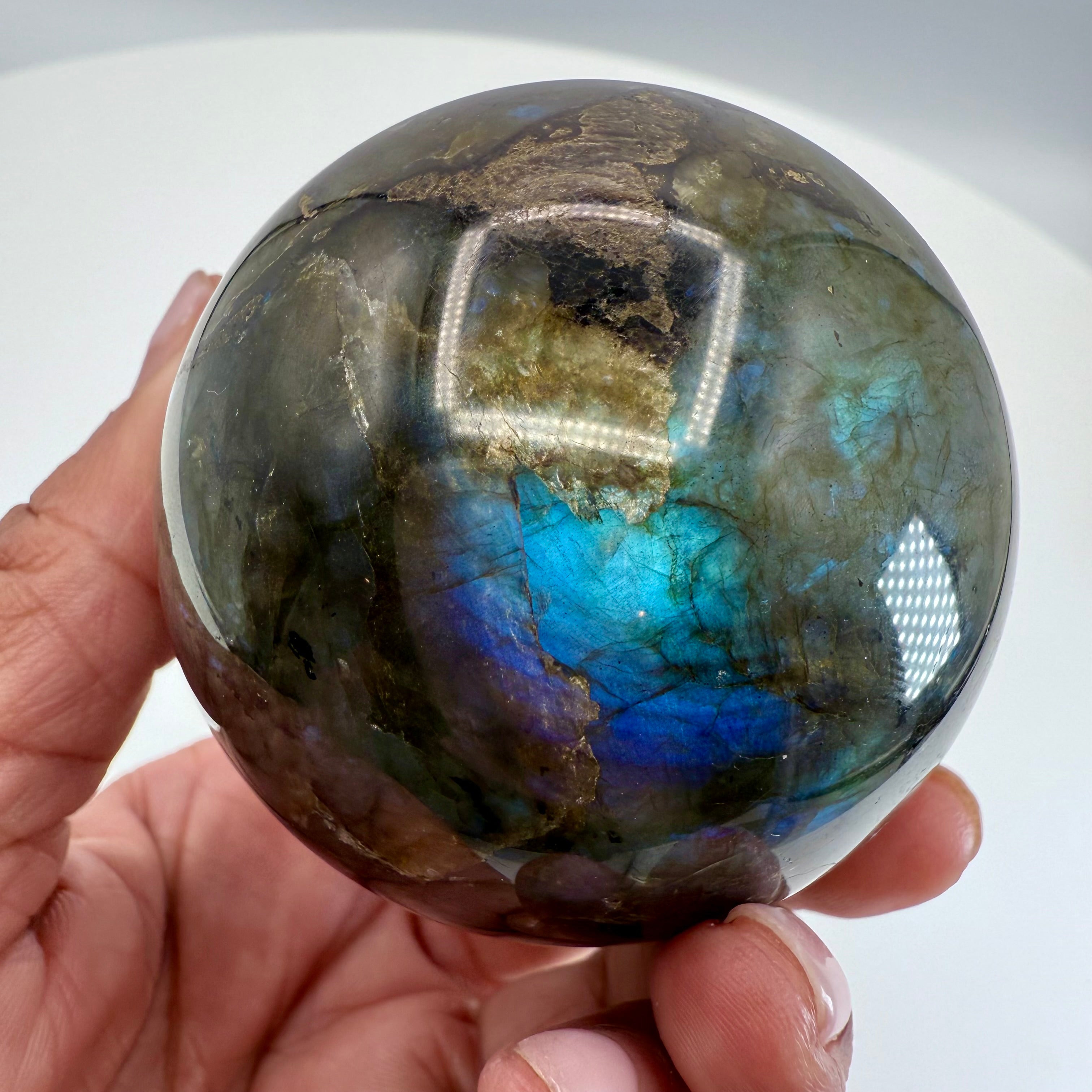 Labradorite Sphere 63mm