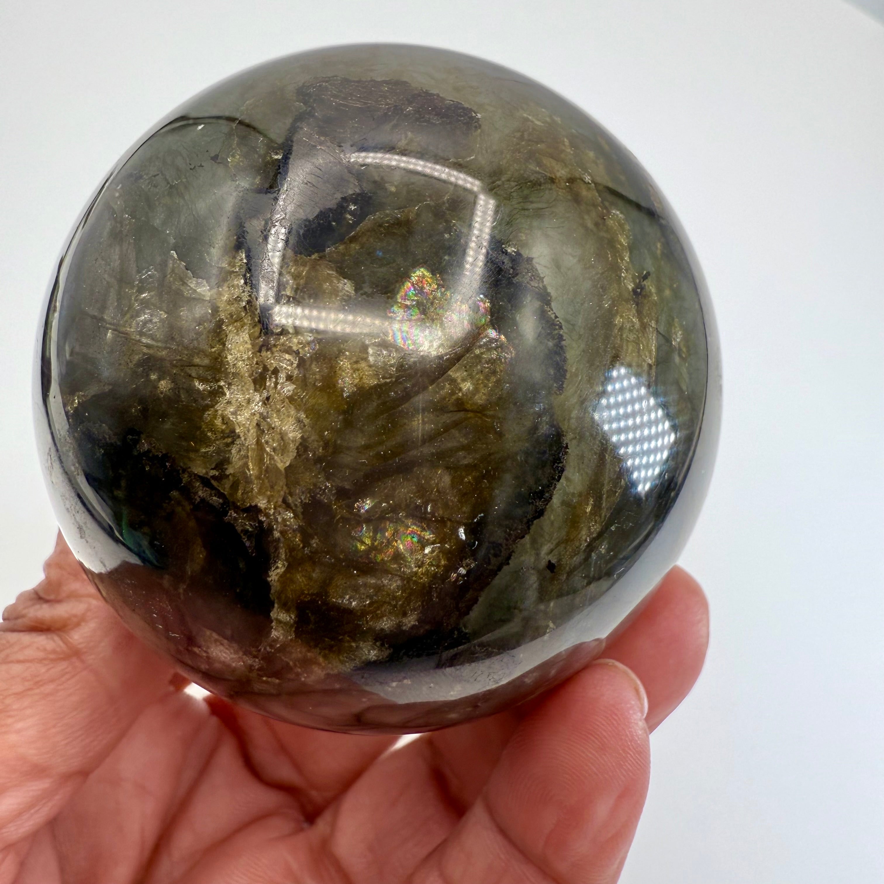 Labradorite Sphere 64mm
