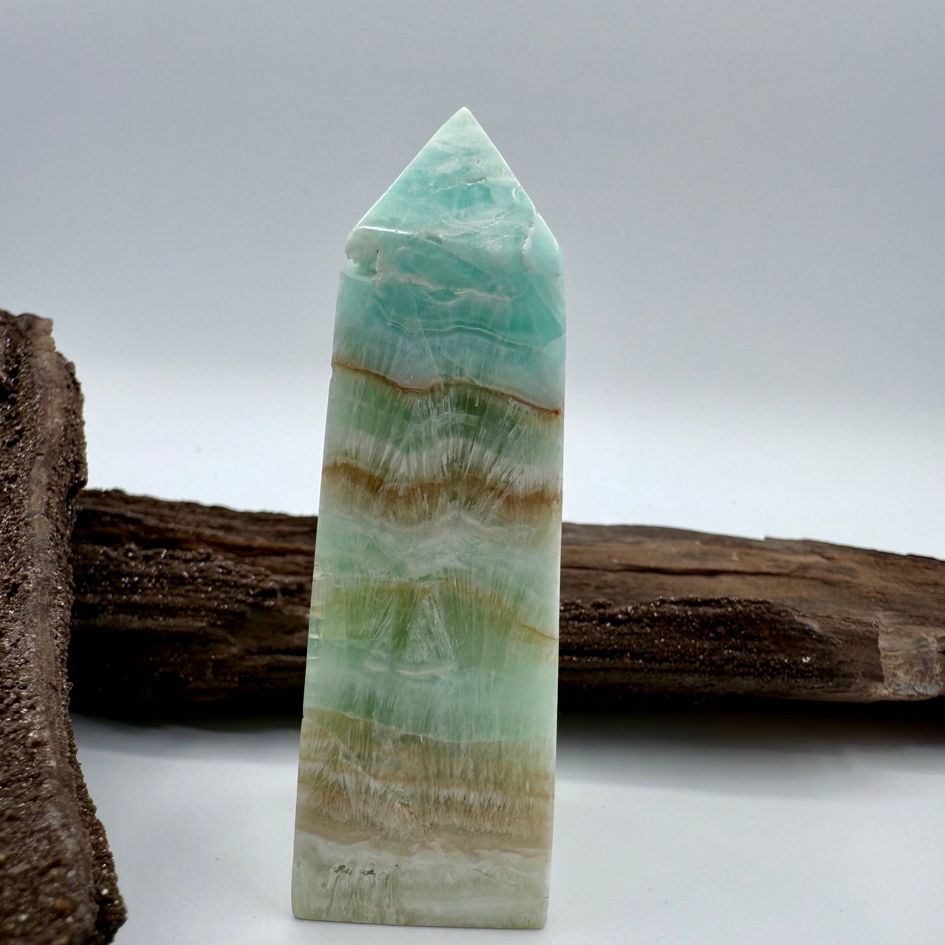 Carribean Calcite Tower - 9.5cm