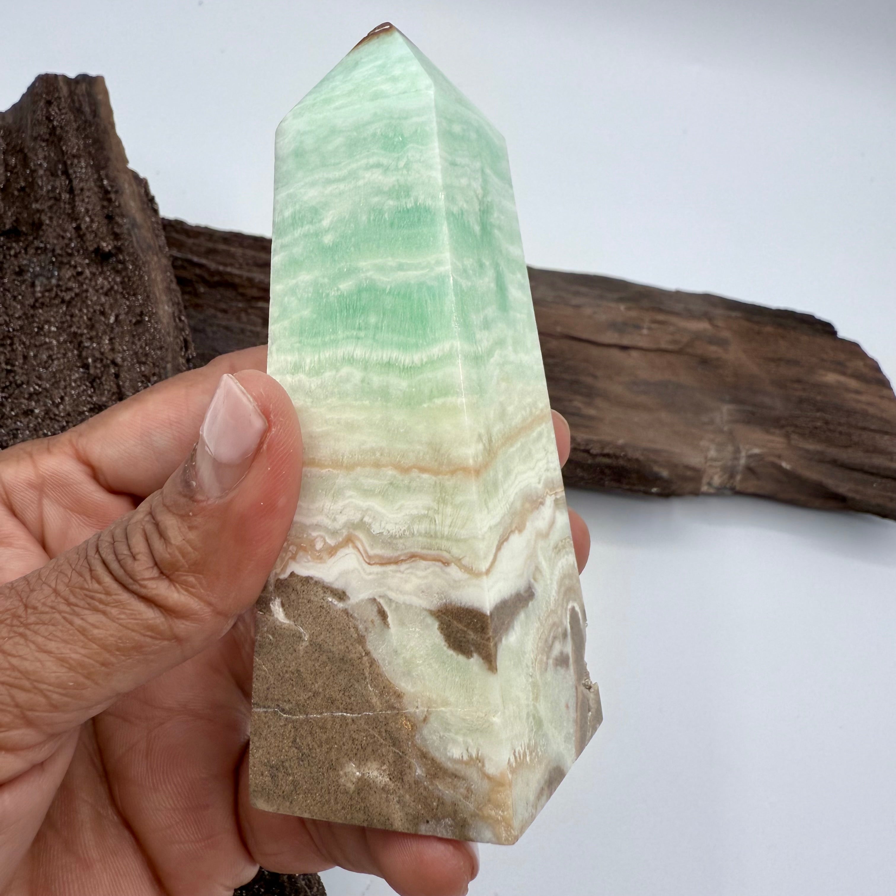 Carribean Calcite Tower - 10.3cm