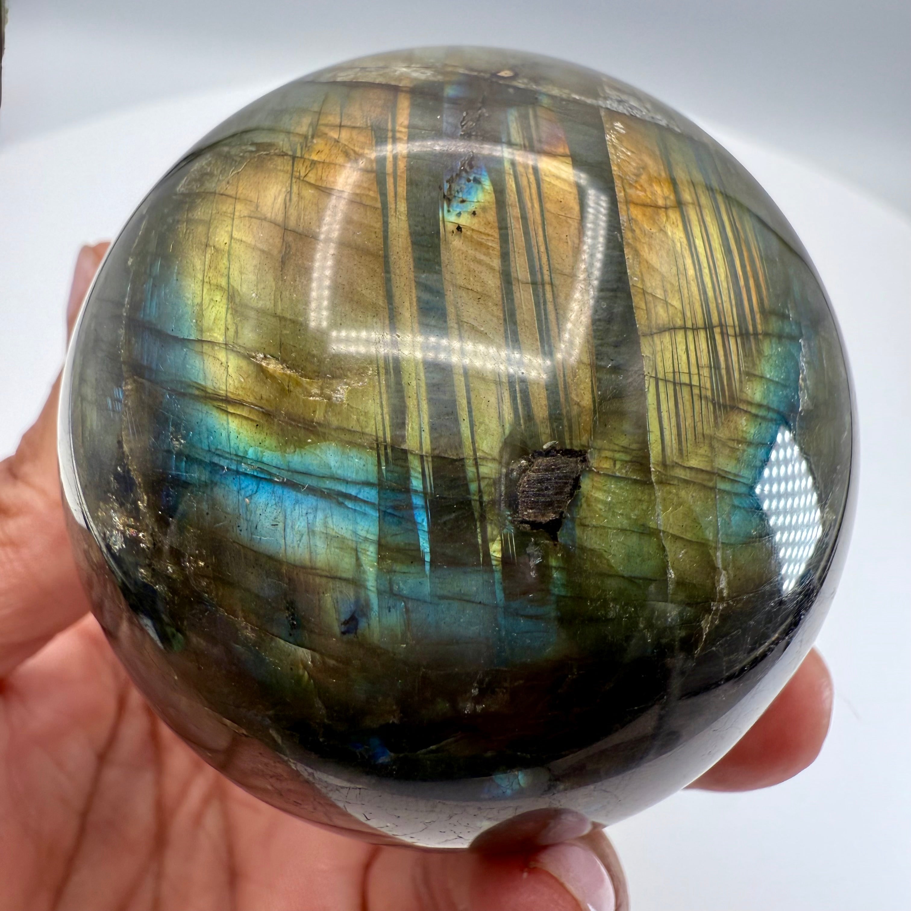 Labradorite Sphere 67mm