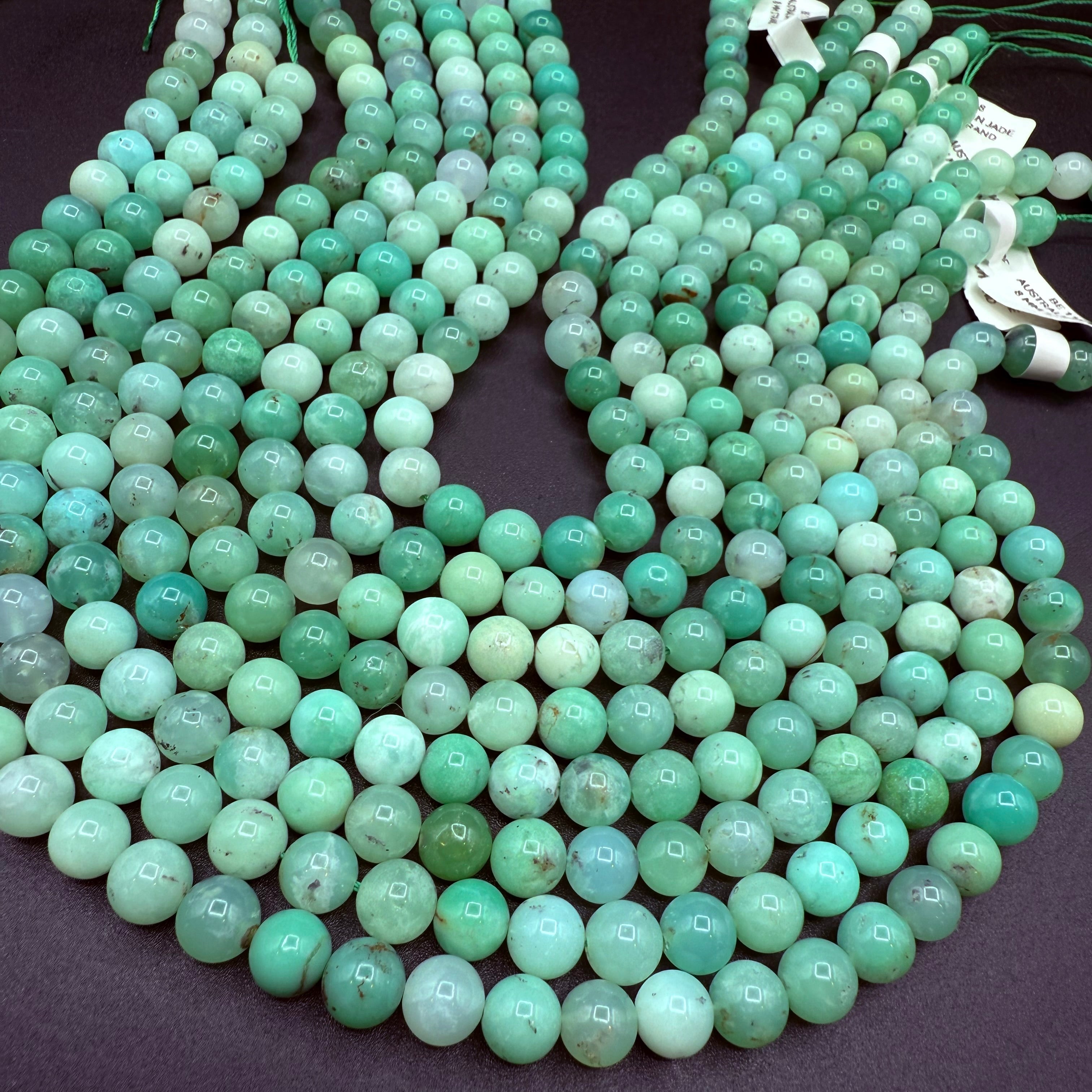 Chrysoprase 8mm