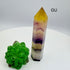 Yellow & Purple Fluorite Towers