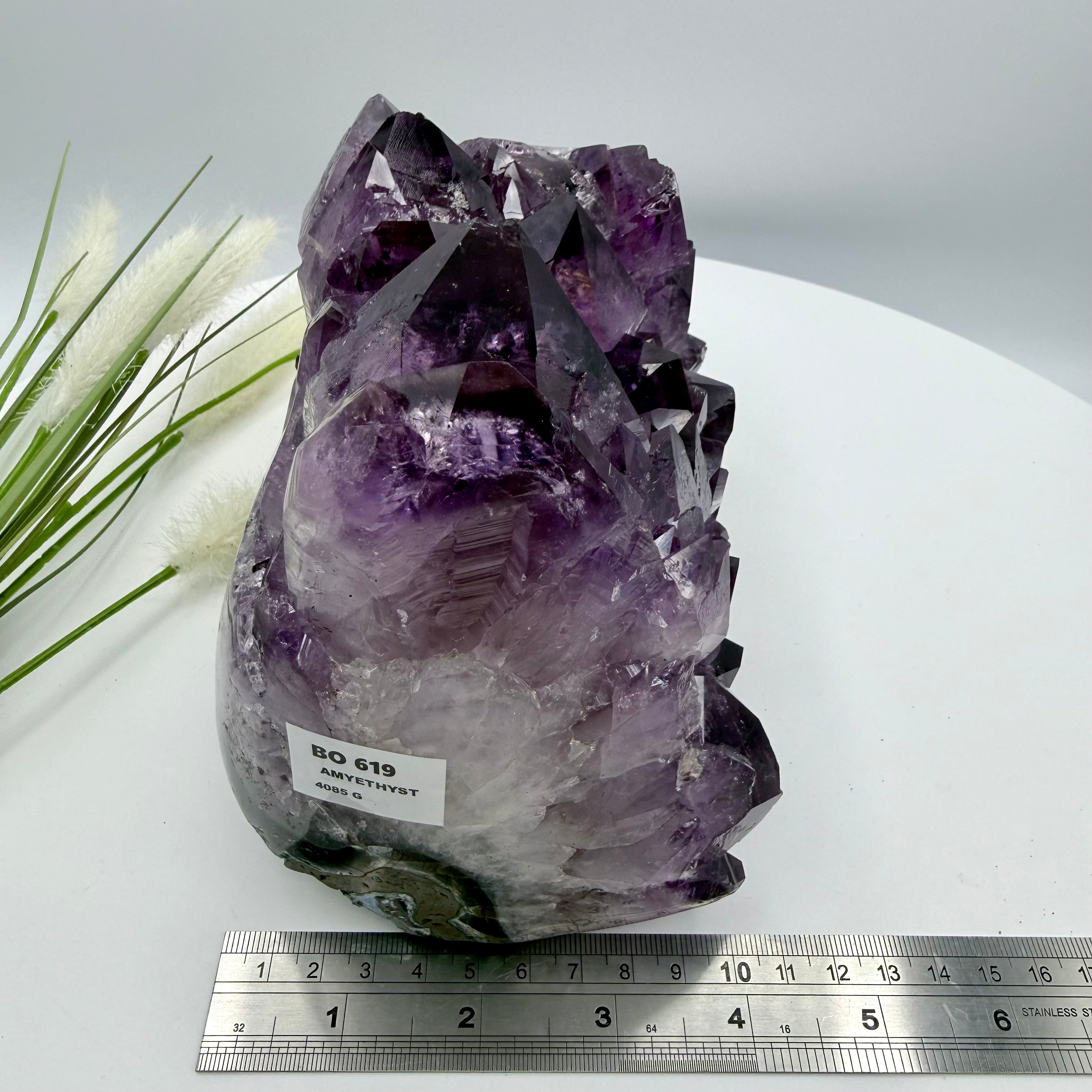 Deep Purple Amethyst Cathedral