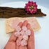 Rose Quartz Mini Puffy Pocket Heart