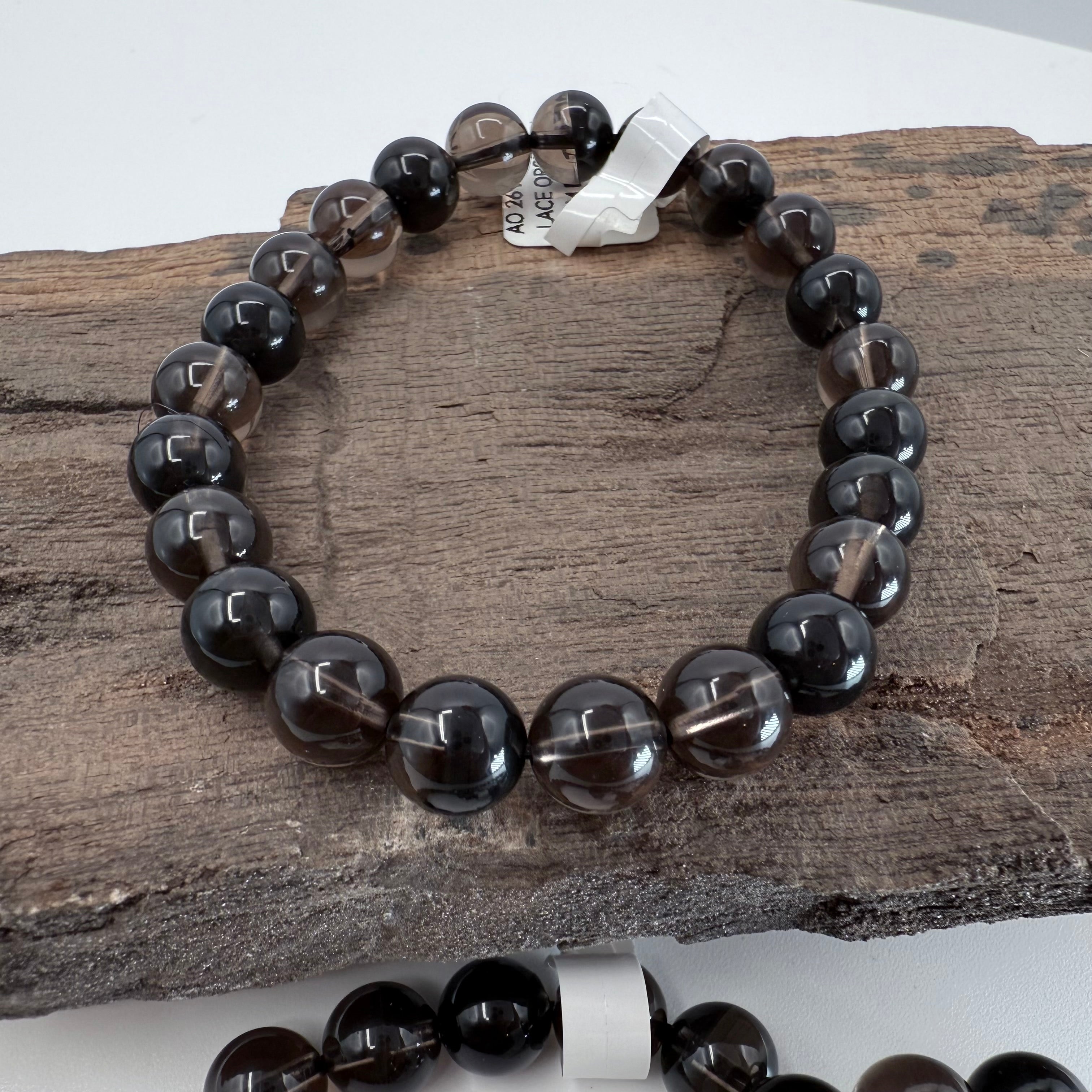 Midnight Lace Obsidian 8mm Bracelet [AO26]