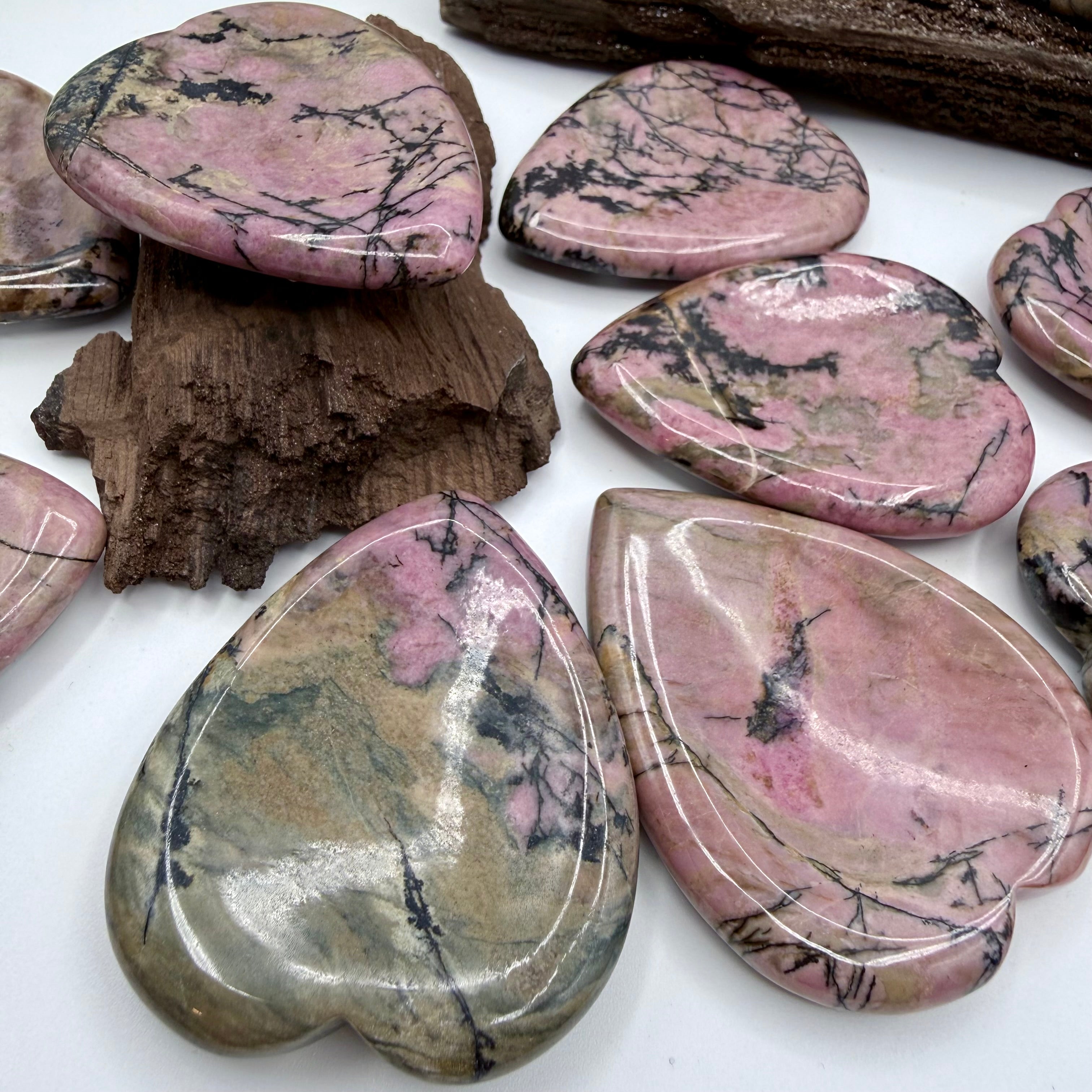 Rhodonite Calming Stones 40g Intuitively Picked