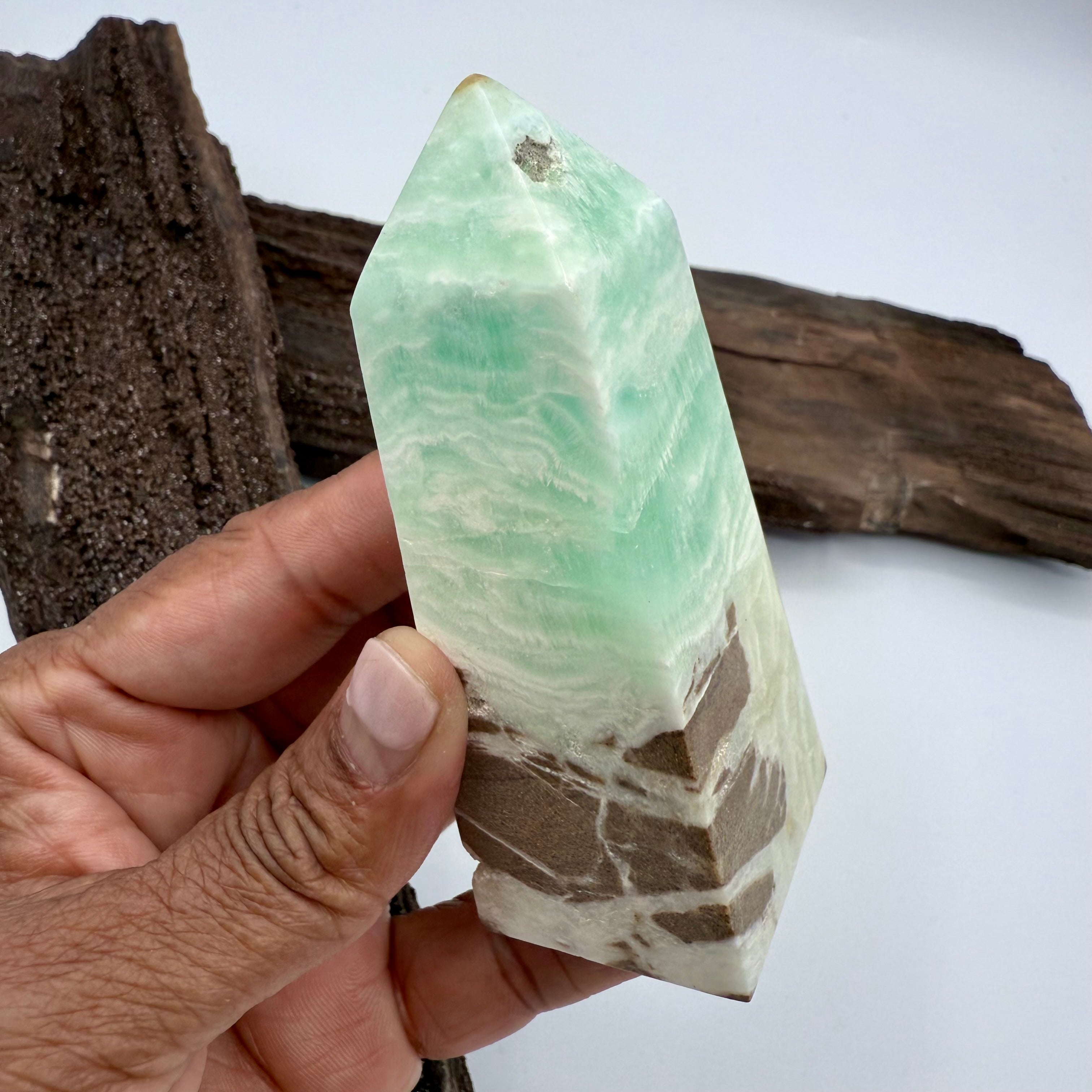 Carribean Calcite Tower - 9.5cm