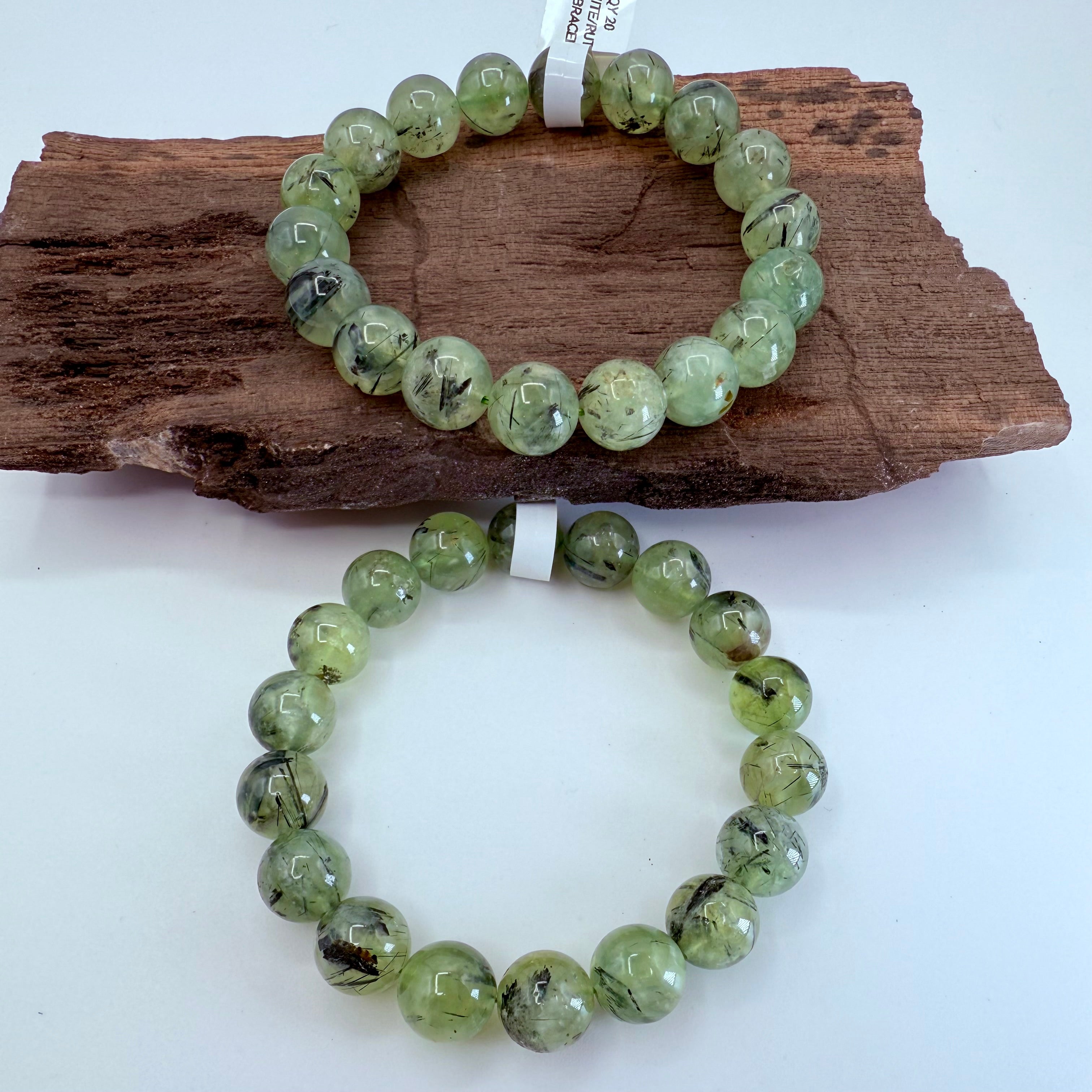 Prehnite 11mm Bracelet [QY20]
