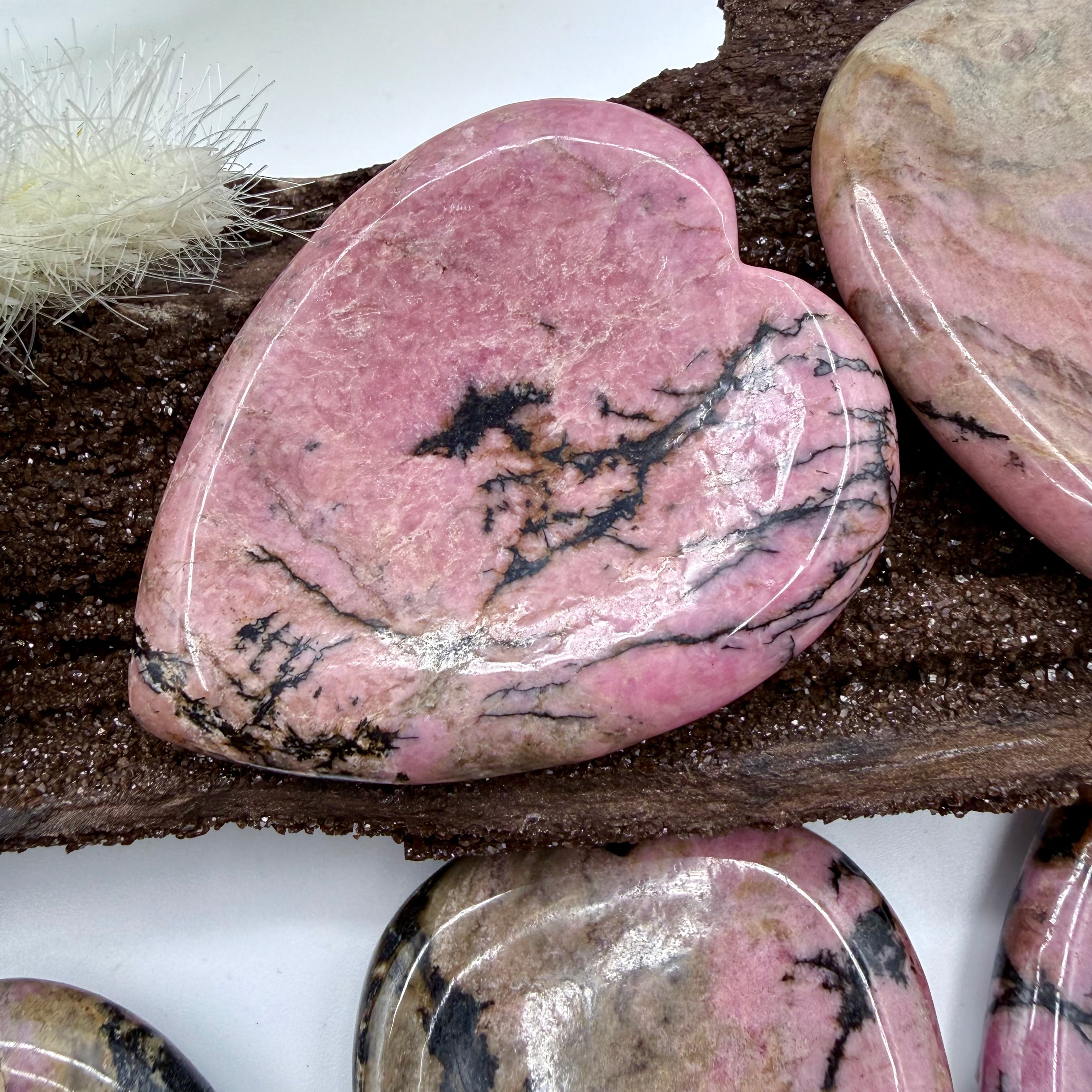 Rhodonite Calming Stones 40g Intuitively Picked