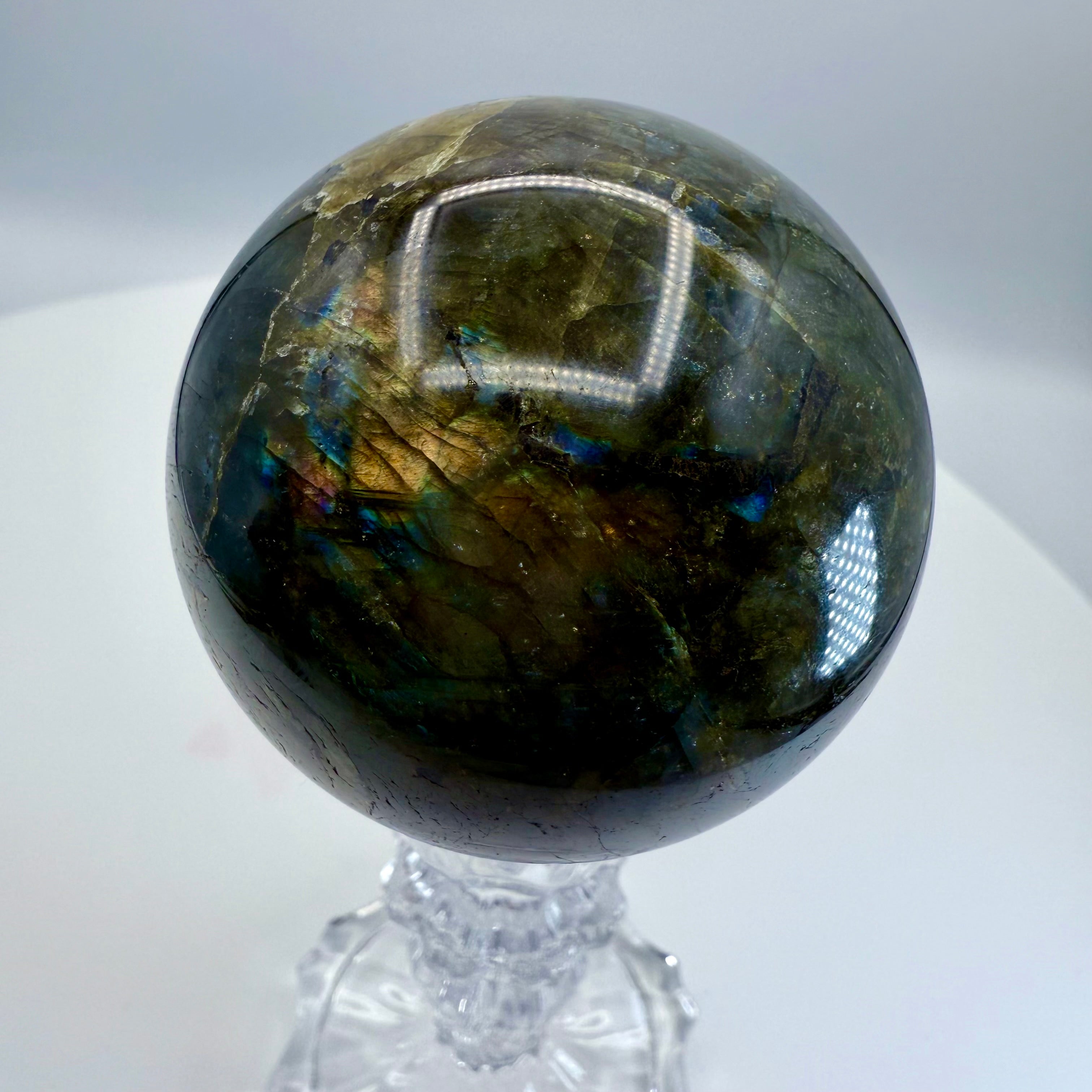 Labradorite Sphere 68mm