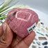 Bubblegum Rhodonite Hearts 90g
