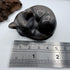 Silver Sheen Obsidian Sleeping Cat 5cm