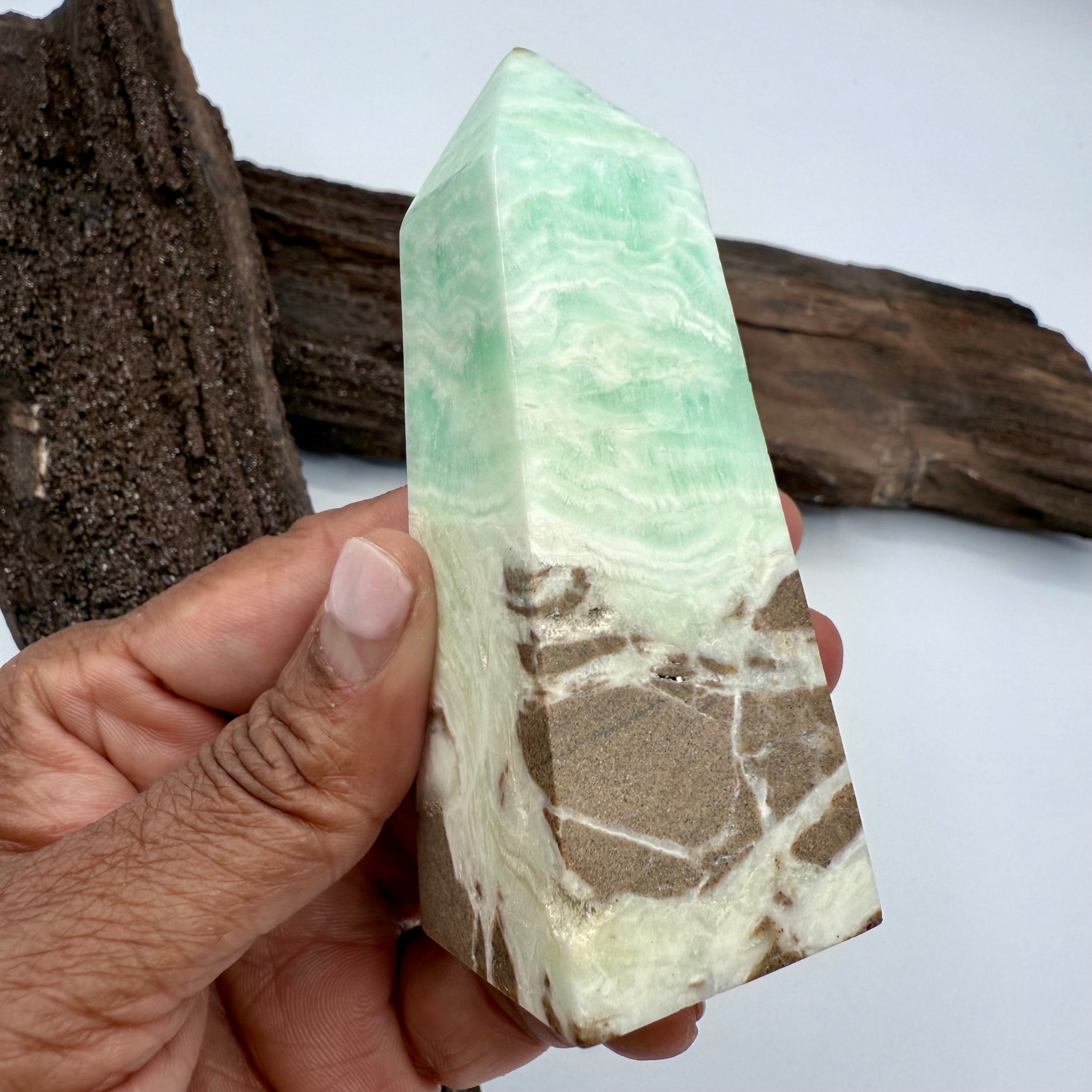 Carribean Calcite Tower - 9.5cm