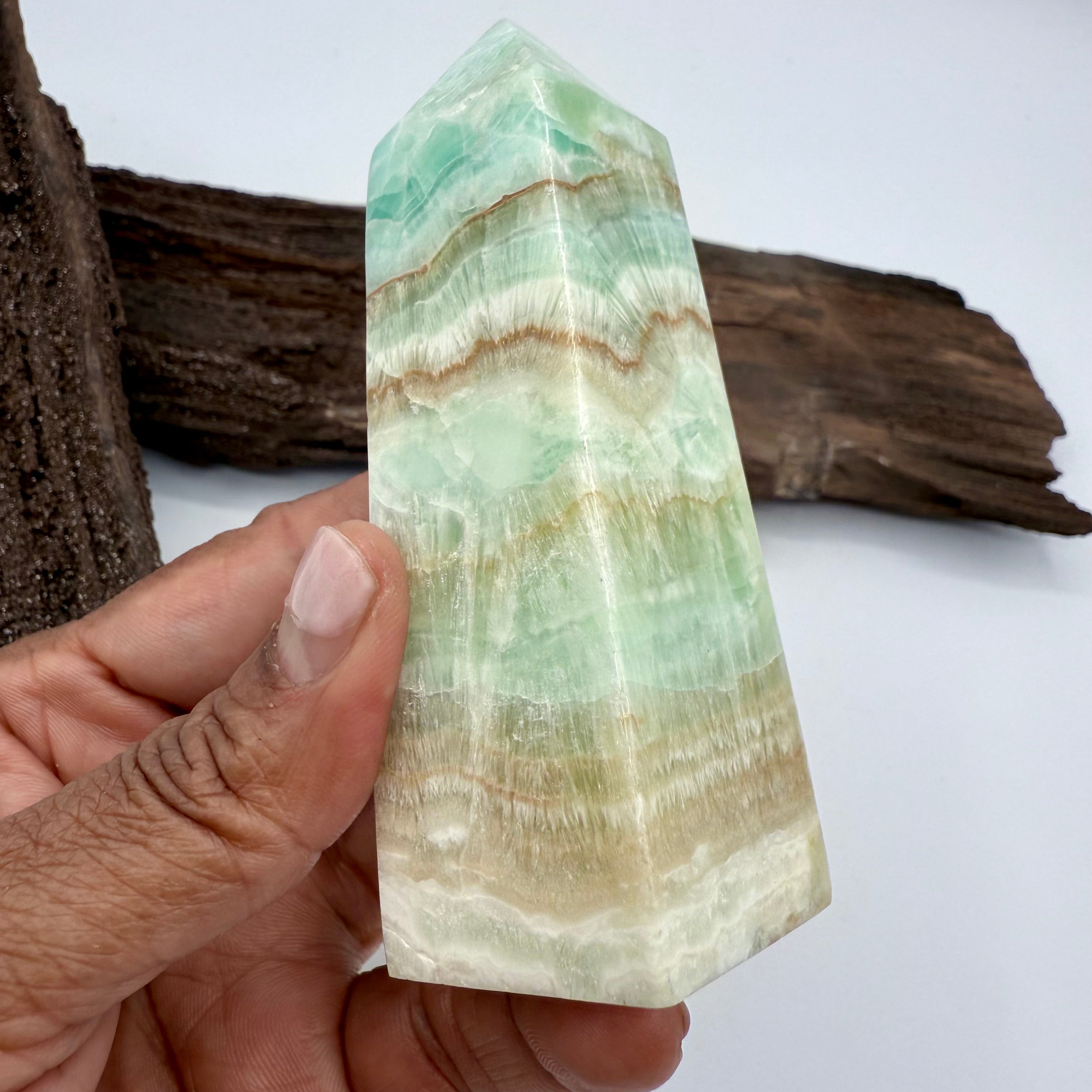 Carribean Calcite Tower - 9.5cm