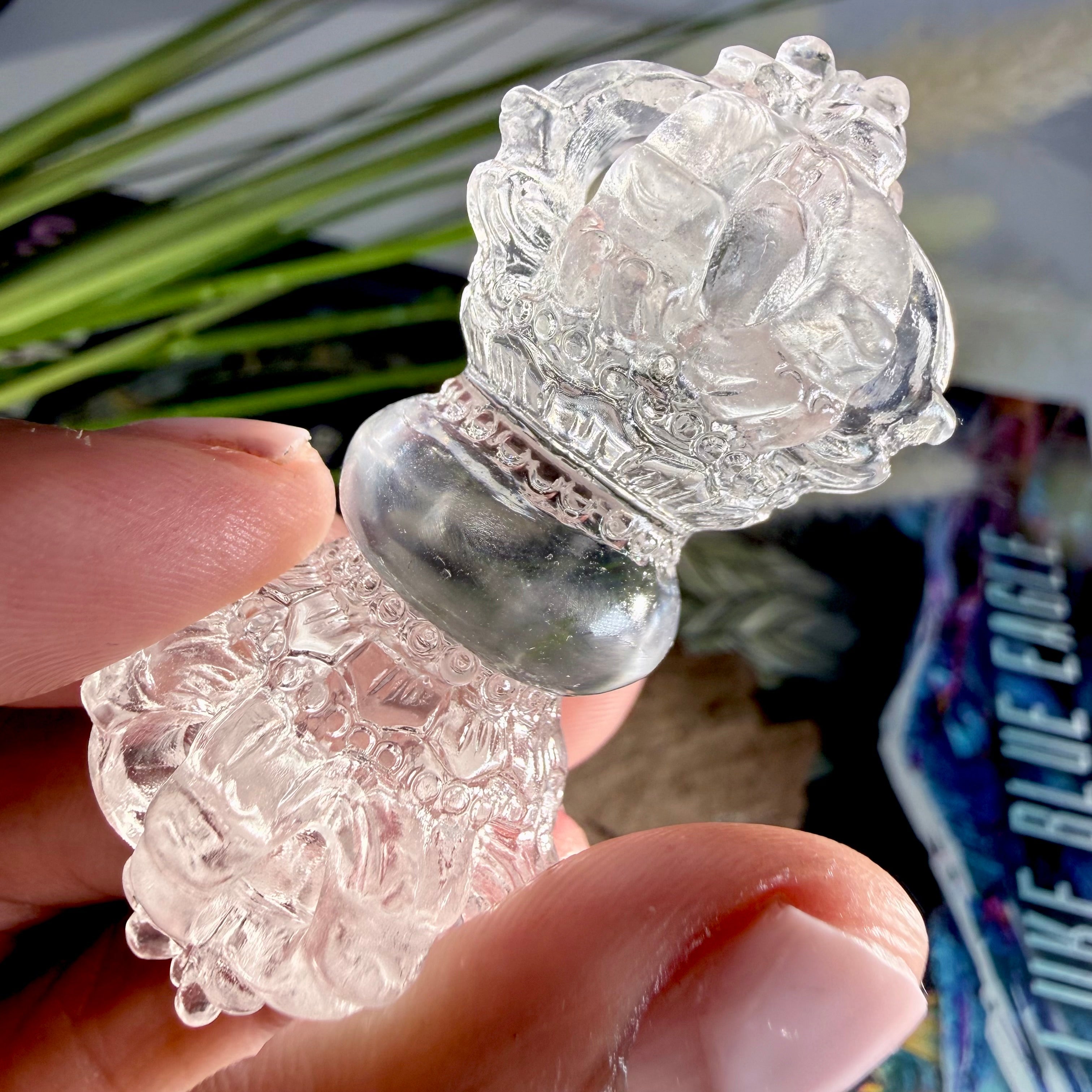 Himalayan Quartz Dorje 5.5cm Length 30g