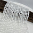 White Selenite 8mm Bead Strand