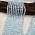 Sky Blue Selenite Strand 8mm Round [FM26]