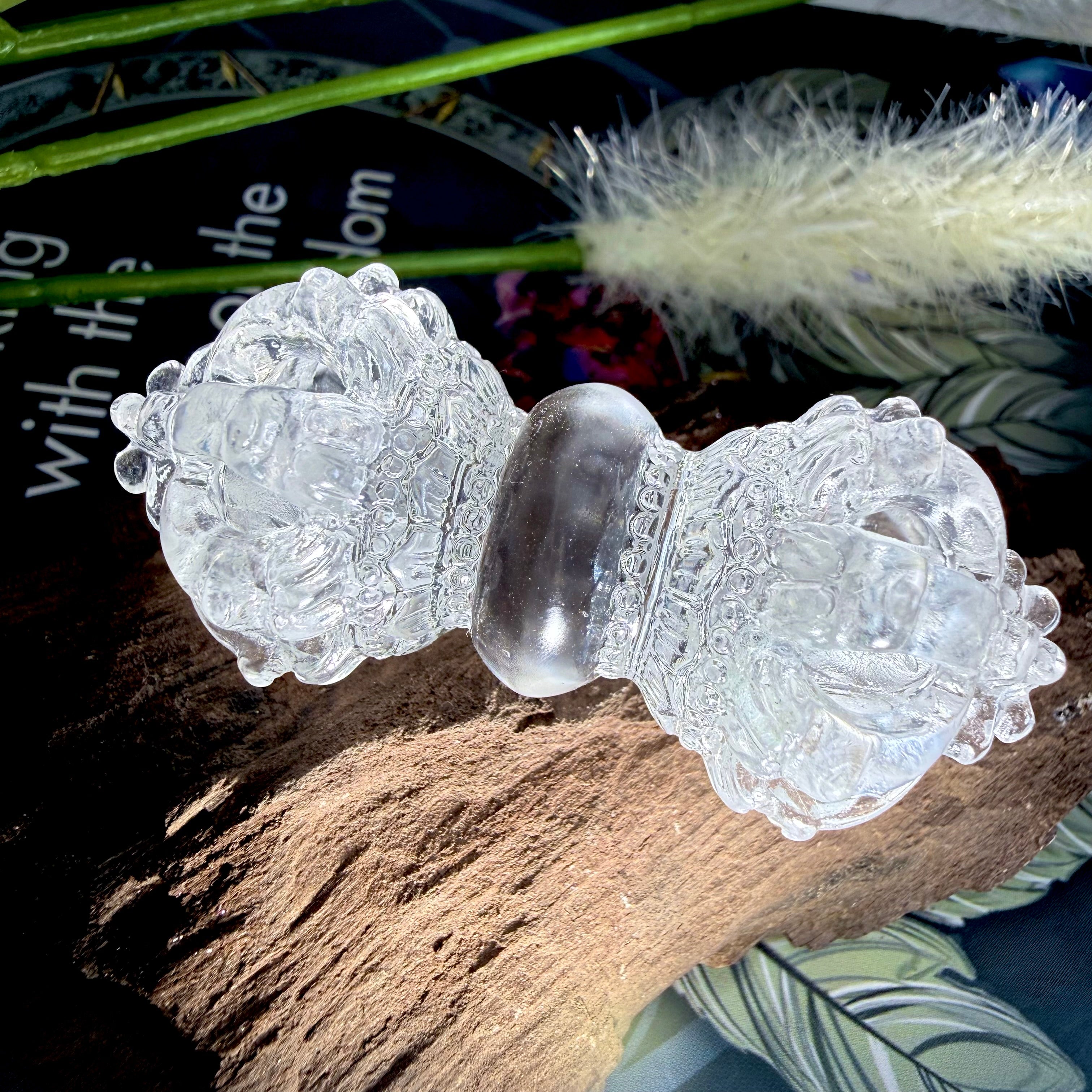 Himalayan Quartz Dorje 5.5cm Length 30g