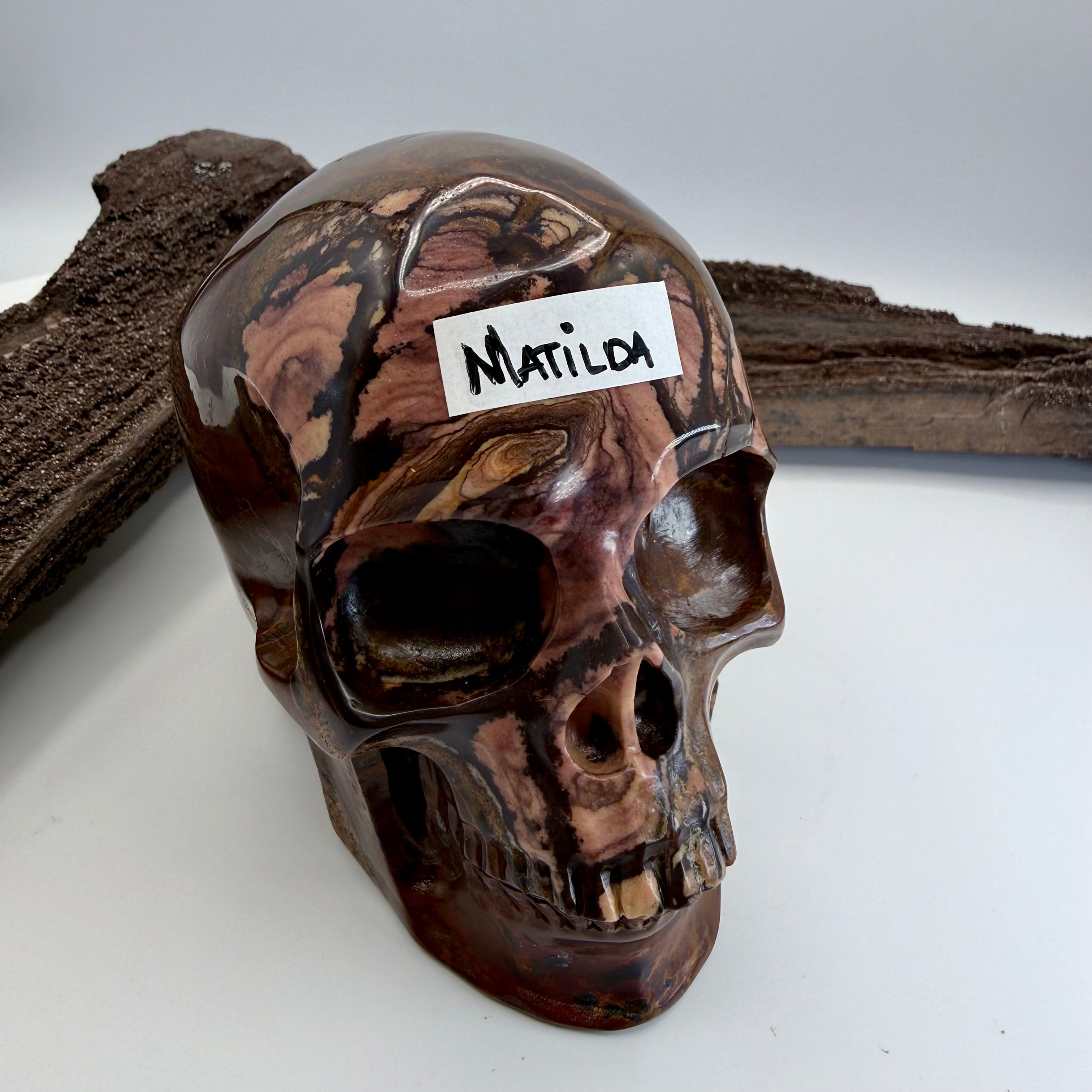 Matilda Australian Outback Jasper 5inch Skull [KJ189]