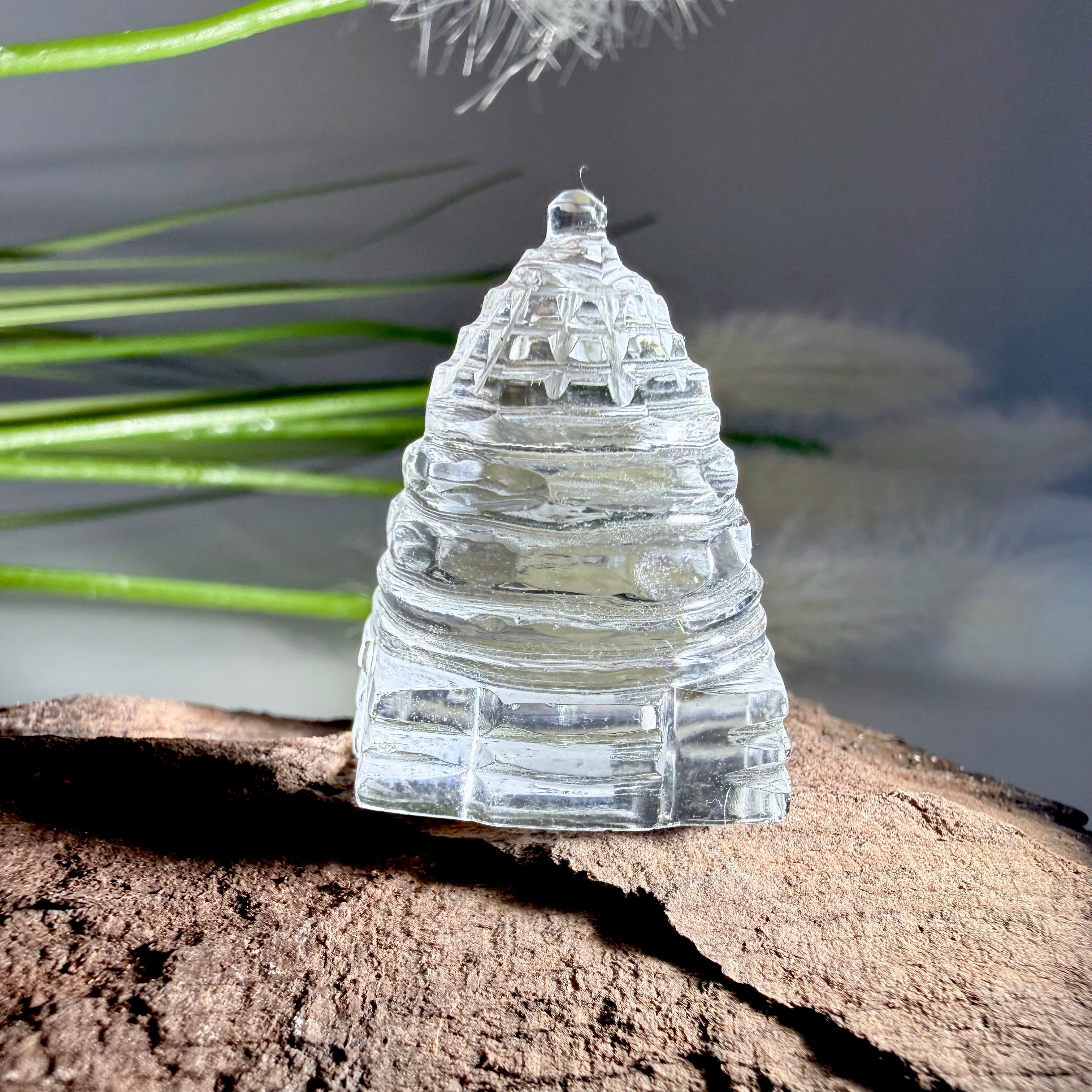 Himalayan Quartz Shree Yantra 2cmx3cm | 20g
