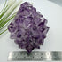 Amethyst Cluster with Gold Goethite Fan Rutile