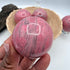 Peruvian Bubblegum Pink Rhodonite 190g| 48mm
