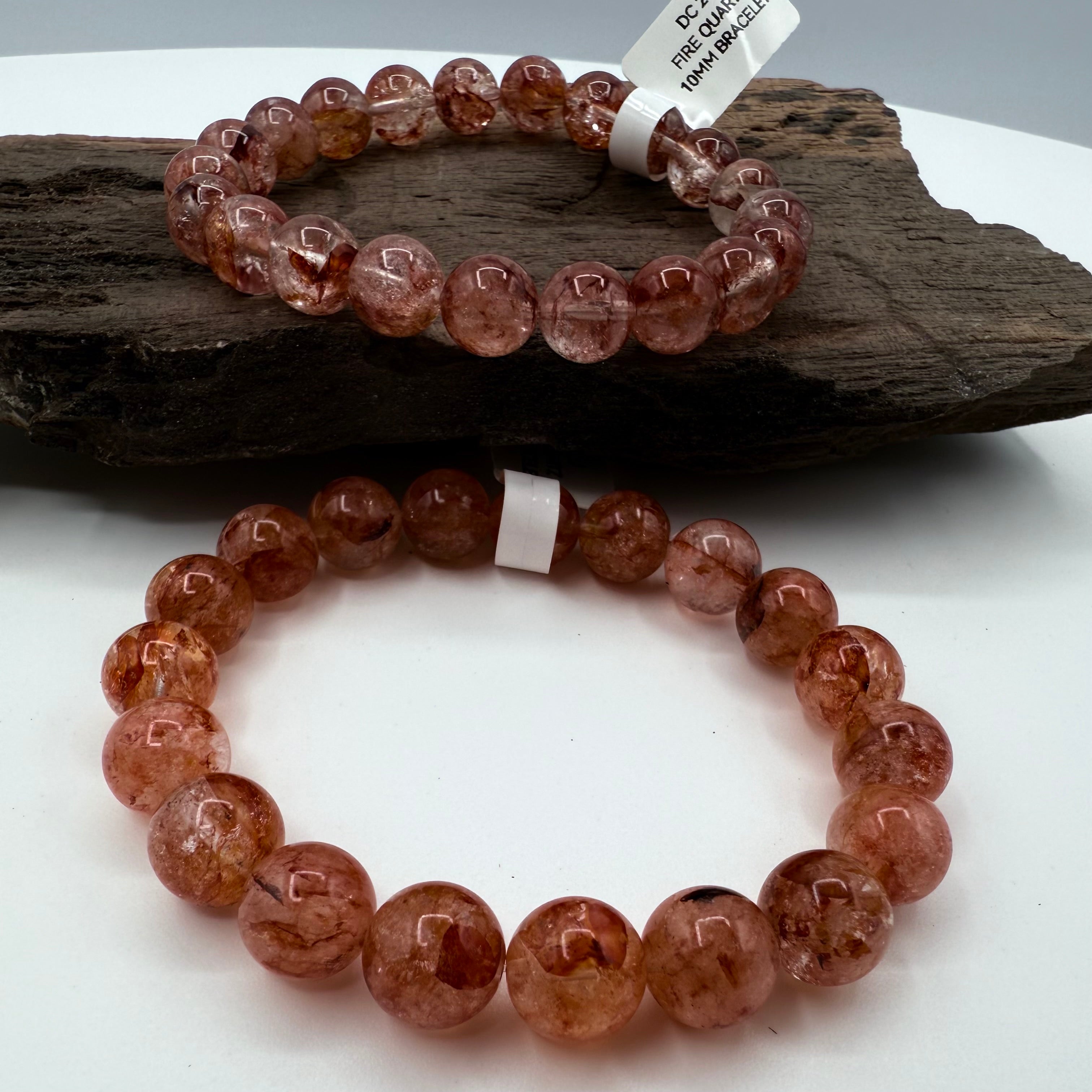Fire Quartz 10mm Bracelet [DC29]