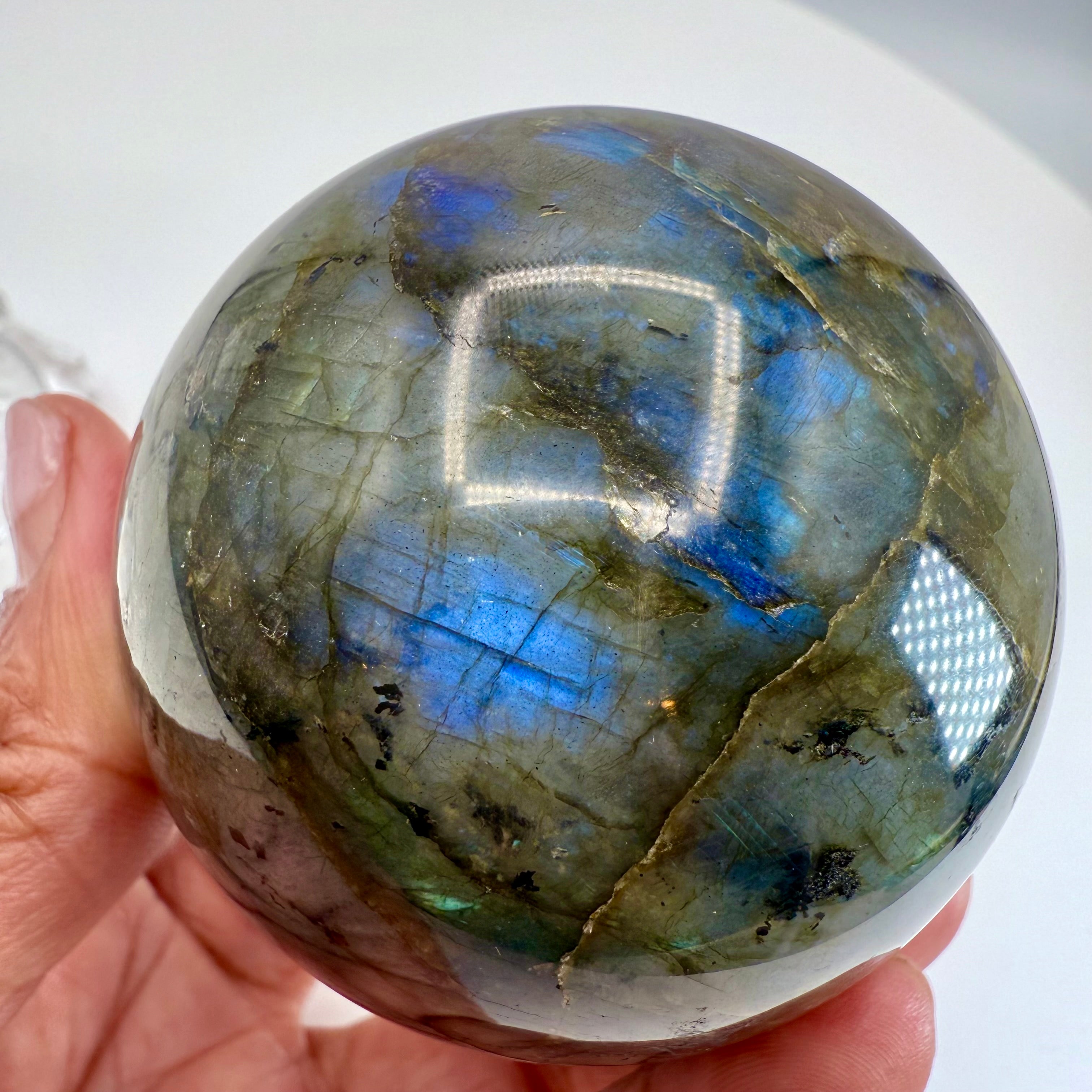 Labradorite Sphere 66mm