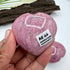Bubblegum Rhodonite Hearts 90g