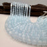 Sky Blue Selenite Strand 8mm Round [FM26]