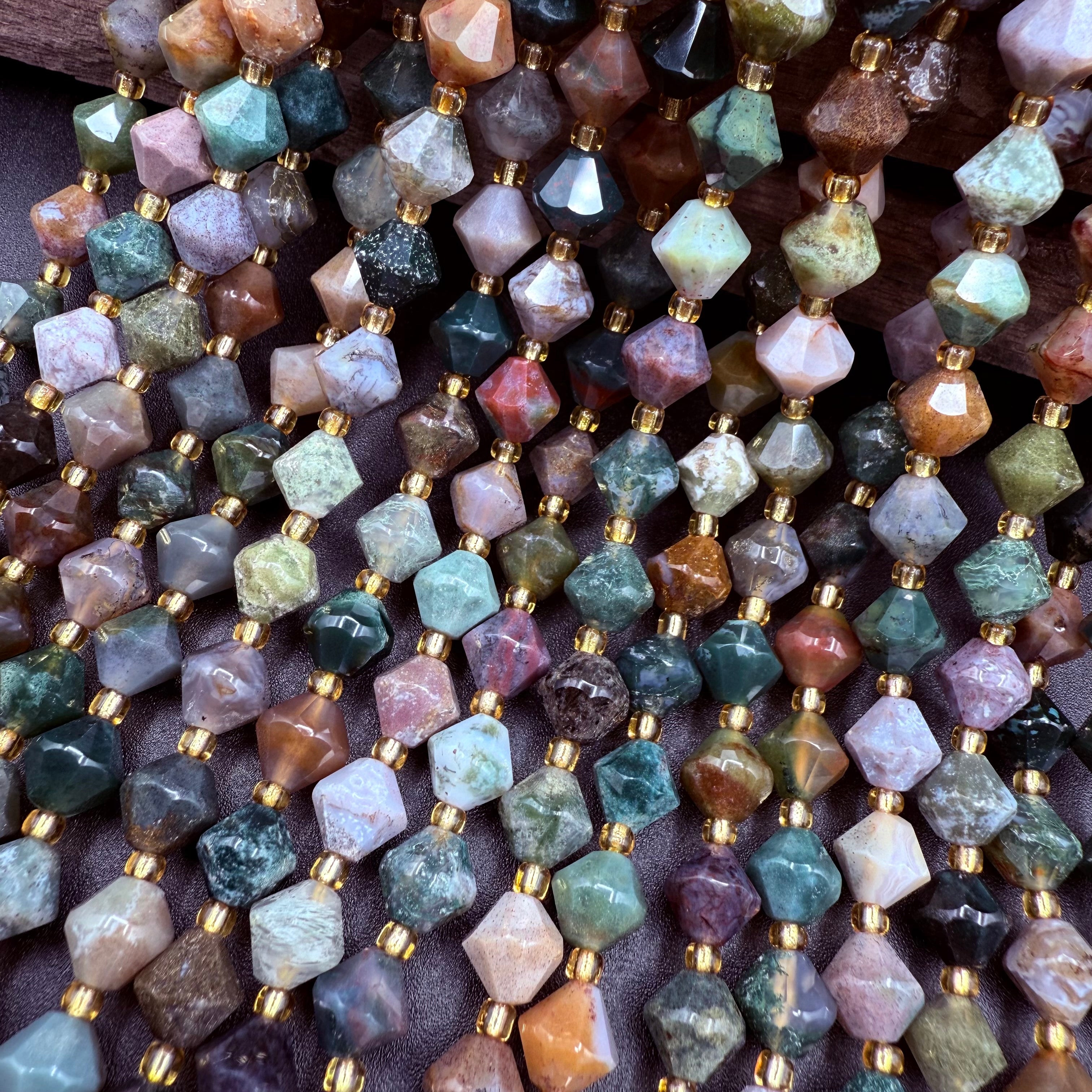 Ocean Jasper Bicone 8mm