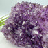 Amethyst Cluster with Gold Rutile Goethite