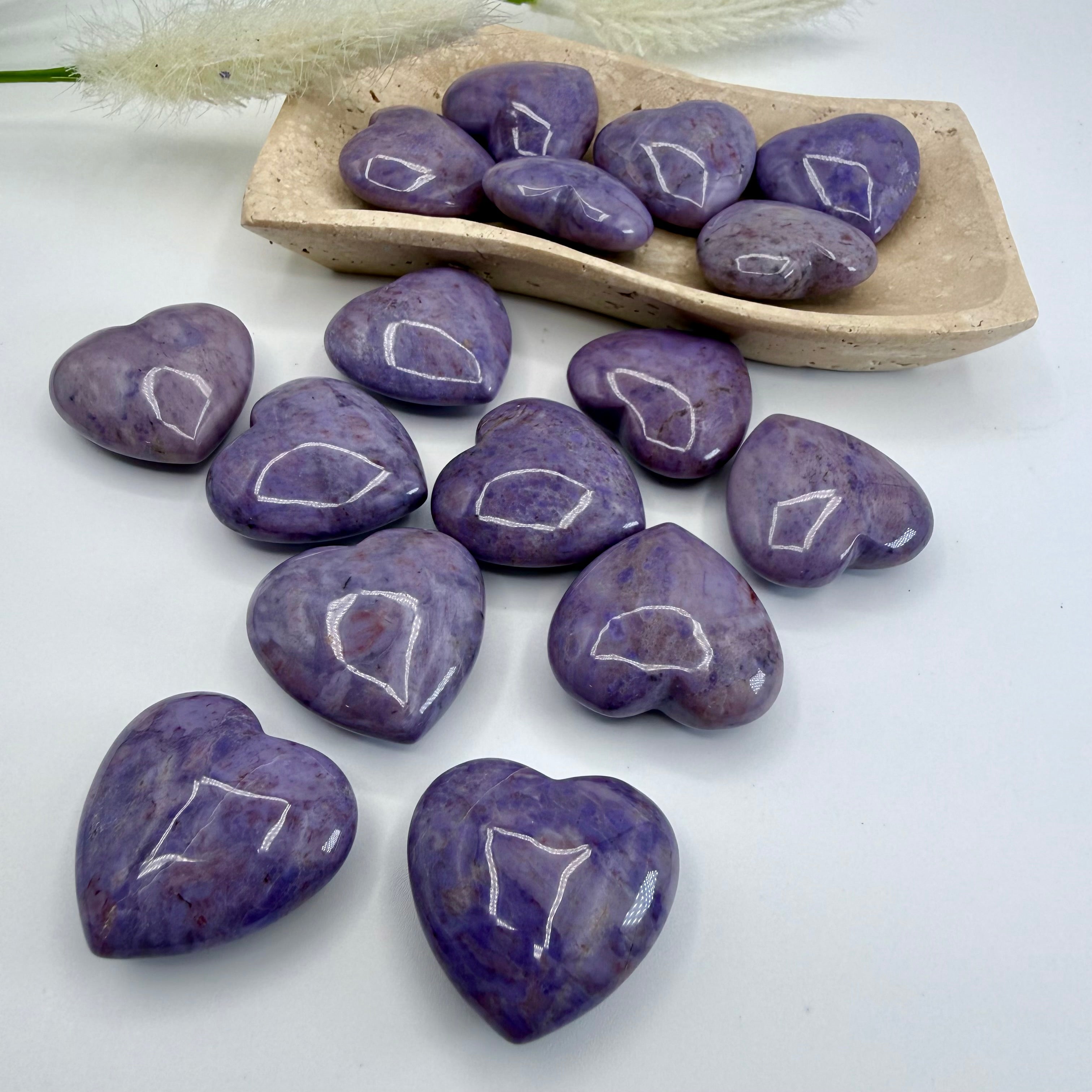 Turkiyenite Hearts (Very Rare Turkish Jade)